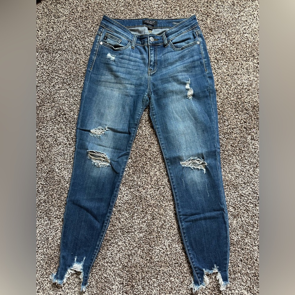 Distressed Judy Blue Jeans
